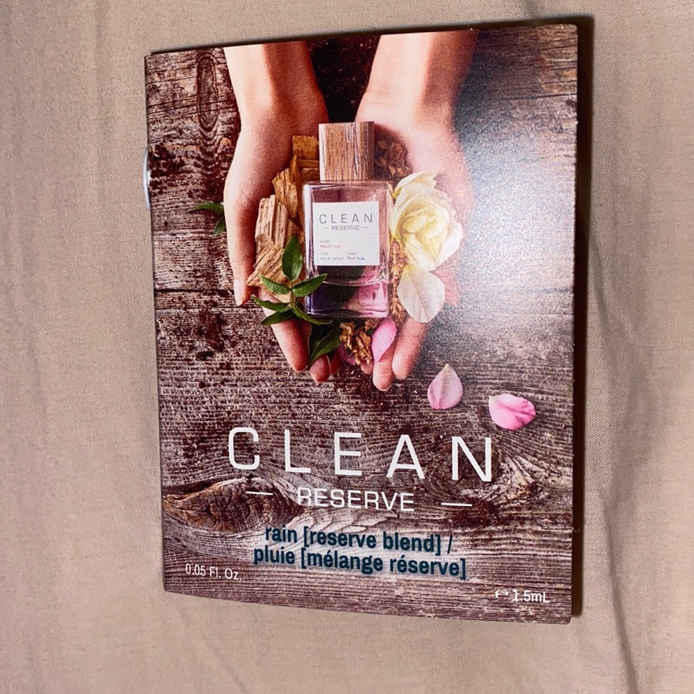 Clean Reserve Rain Sample